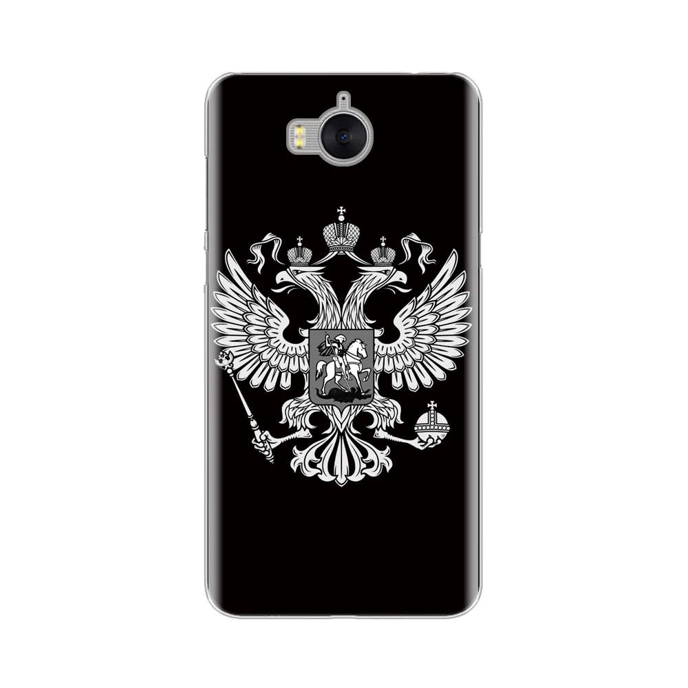 HAMEINUO чехол с флагом Российской Федерации медведем орлом для huawei honor 3C 4A 4X 4C 5X 6 7 8 Y3
