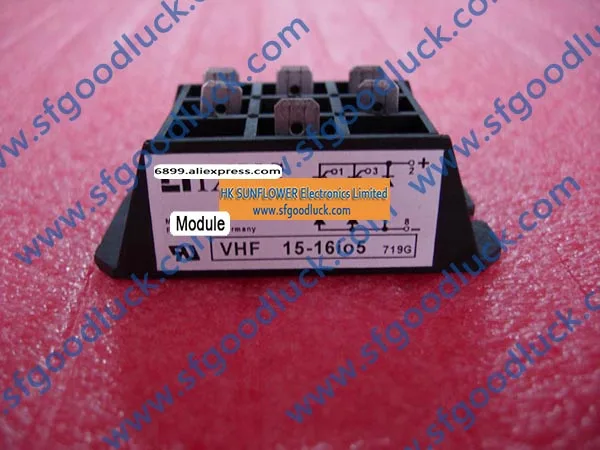 VHF15-16io5 Half Controlled Single Phase Rectifier Bridge with Freewheeling Diode 1600V 21A Weight:50g