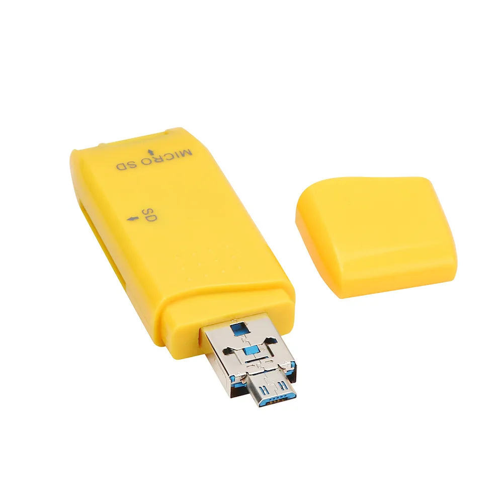 Мини USB 2.0 OTG Micro SD/SDXC TF Card Reader адаптер и диск падения