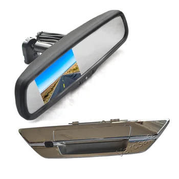 

Vardsafe VS378R | Tailgate Handle Parking Camera + Replacement Mirror Monitor Screen for Toyota Hilux (2015-2019)