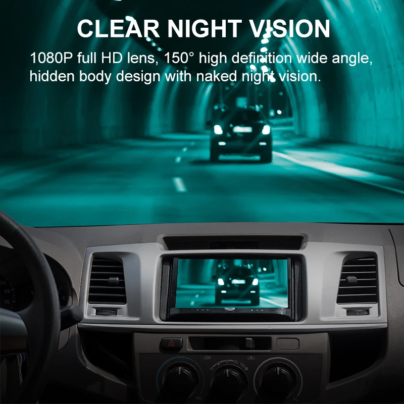 VicTsing 1080P Two-way Car WiFi ADAS Recorder Navigation FHD Car DVR Camera Video Recorder G-sensor