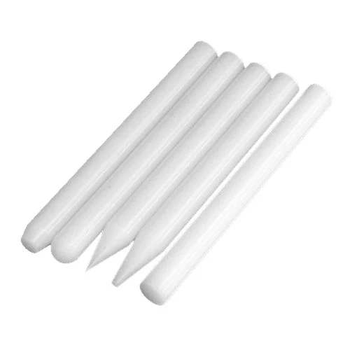 5pcsset POM Delrin Knock Down 5pcsset PDR Tap Down Tools White Nylon Pen Knock Down Tool Paintless Dent Repair Tools Hand Tool