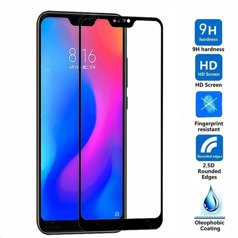 Защитное стекло для Xiaomi Mi A1 A2 Lite закаленное защитный чехол экрана на Ksiomi Xiomi Xiami My A
