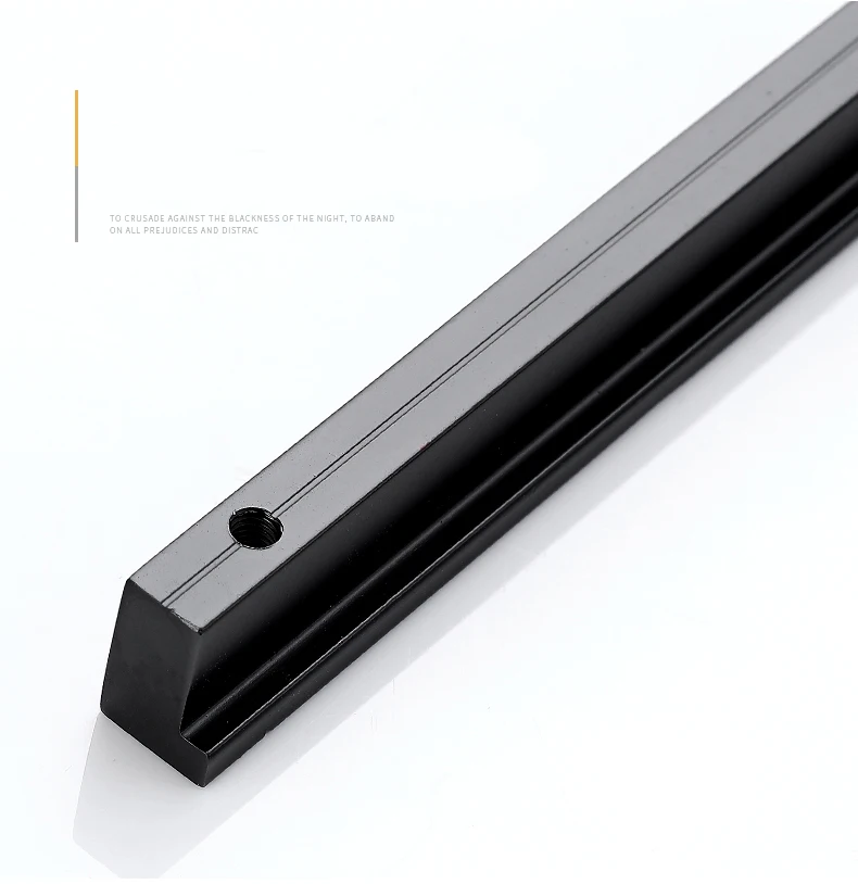 1200 мм длинная Современная дверная ручка для шкафа, Минималистичная черная ручка для ящика, ручка для шкафа, ручка для шкафа из американского алюминиевого сплава
