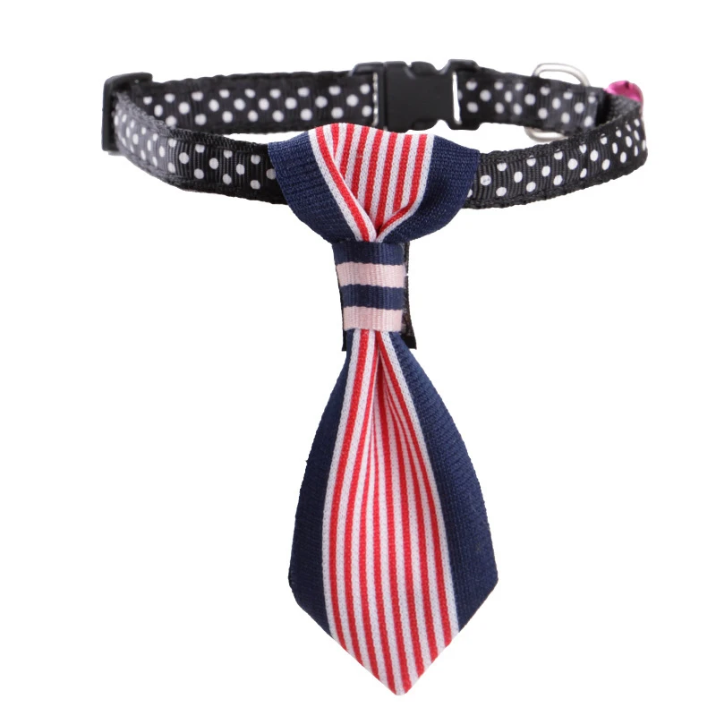 Nylon Pet Cat Tie Collar Dog Product Bell Puppy Kitten Collars Dogs Cats Outfit Adjustable Dog Collar Cat Accessories MD0004 (11)