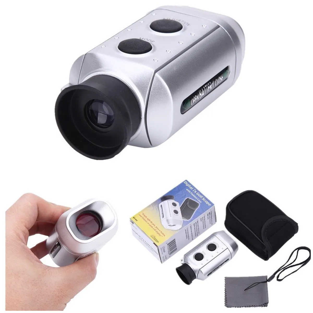 Golf Laser Rangefinder 7xDigital Distance Meter Telescope UV Protection 2 Modes GREEN /GENERAL MODE Instrument Hunting Binocular Golf Laser Rangefinder 7xDigital Distance Meter Telescope UV Protection 2 Modes GREEN /GENERAL MODE Instrument Hunting Binocular