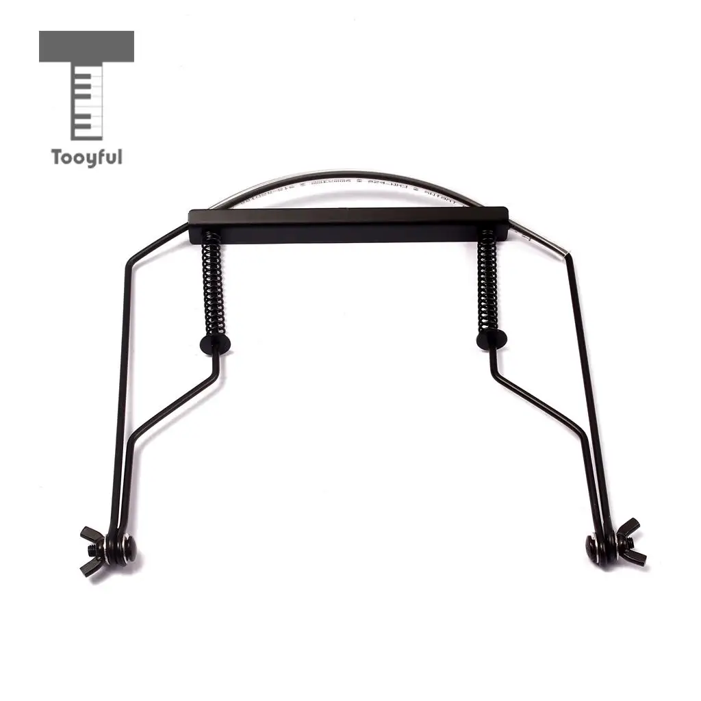 

Tooyful Harmonica Accs Neck Mount Holder Harp Rack Support Stand Black for 10-Hole Harmonica