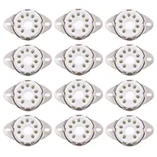 12 шт. 9PIN B9D трубка разъем Cermaic клапан база Magnoval для EL504 EL519 PL519 EL509 7868 6LQ6 Винтаж Аудио Усилитель HiFi DIY