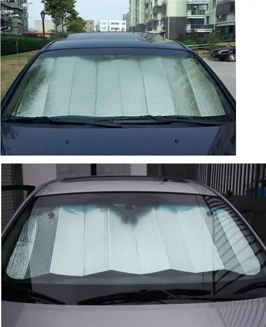 Window aluminum Foils Sun Shade Car Windshield Visor Cover Block Front