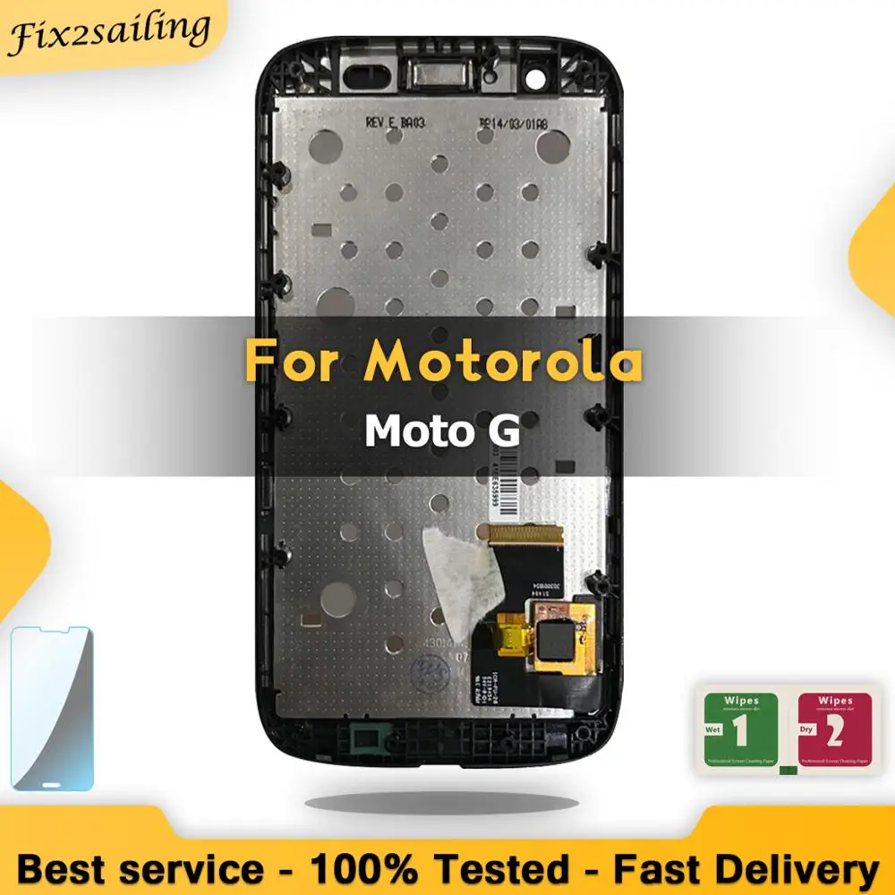 Высококачественный ЖК дисплей для Motorola MOTO G XT1032 XT1033 сенсорный экран дигитайзер с