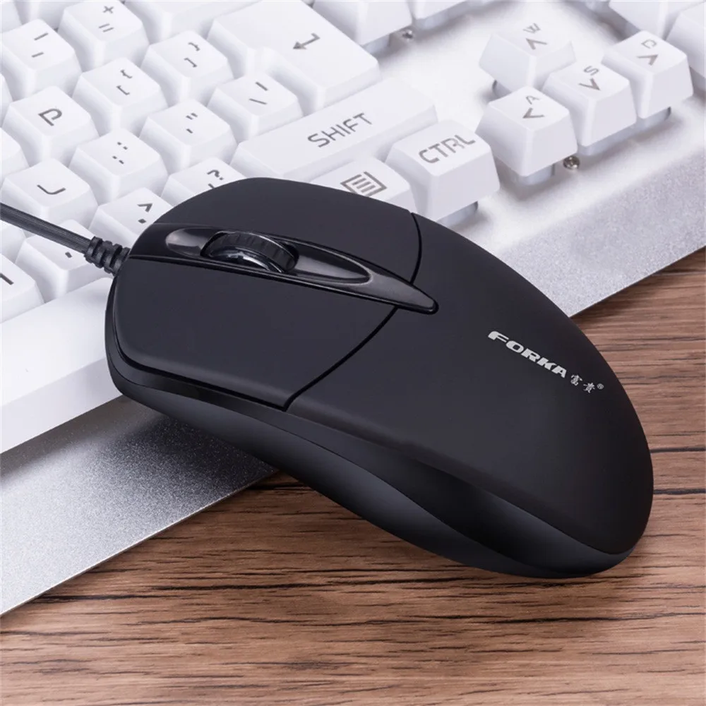 Проводная оптическая игровая мышь VOBERRY Weired 3 клавиши 1200 DPI USB|Мыши| |