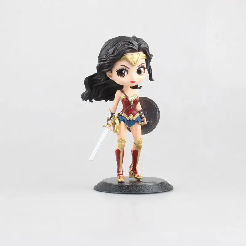 

Q Posket Characters Petit DC Comics Justice League Wonder Woman PVC Action Figure Collectible Model Toys Doll 15cm