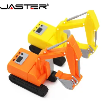 

JASTER Toyota forkl excavator usb flash drive grab pendrive 4GB 8gb 16gb 32gb 64gb Usb creativo pendrives mini gift memory stick