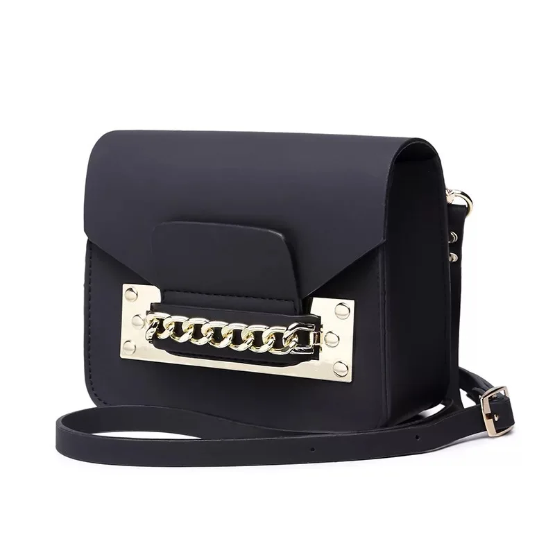 2016New Fashion Coloroptional Sweet Mini Messenger Bags Chains High