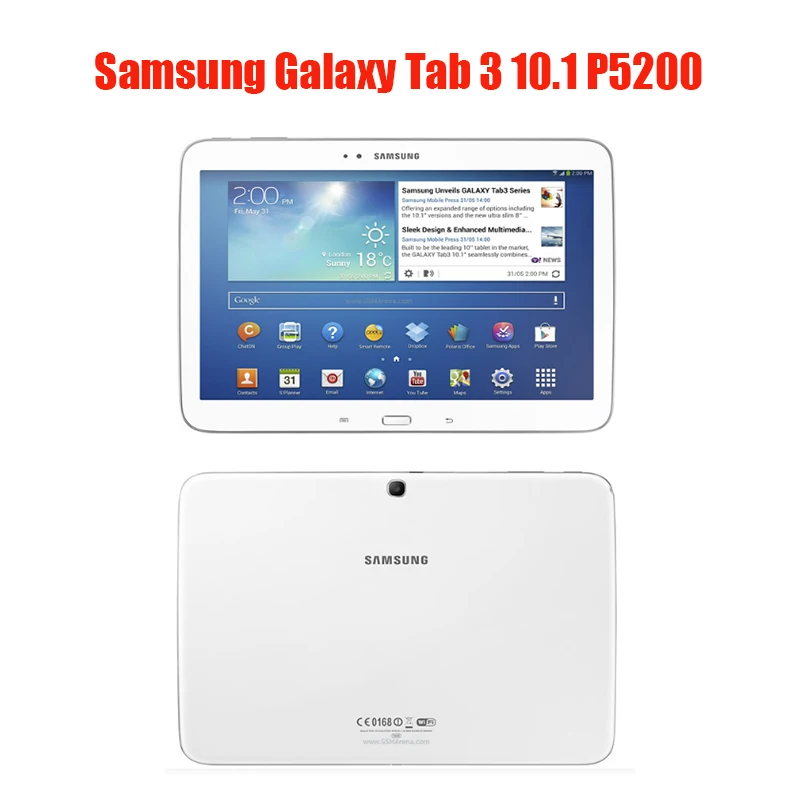Настольный чехол для Samsung Galaxy Tab 3 10 1 дюймов P5200 P5210 P5220 черный мягкий ТПУ гель