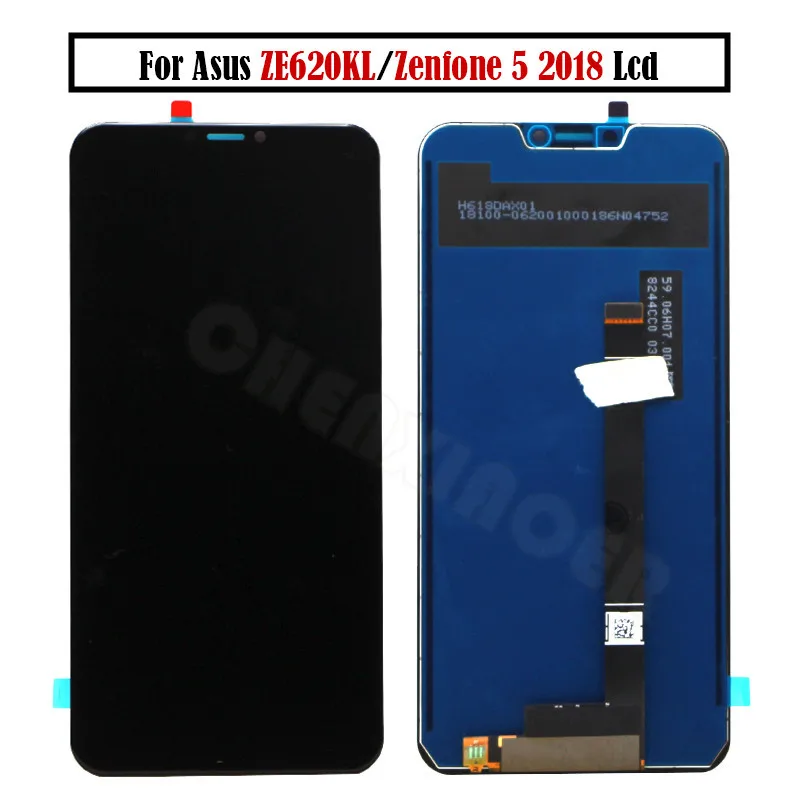 

6.2" For Asus ZE620KL LCD with frame Display Touch Screen Digitizer Assembly For Asus Zenfone 5 2018 Gamme ZE620KL LCD
