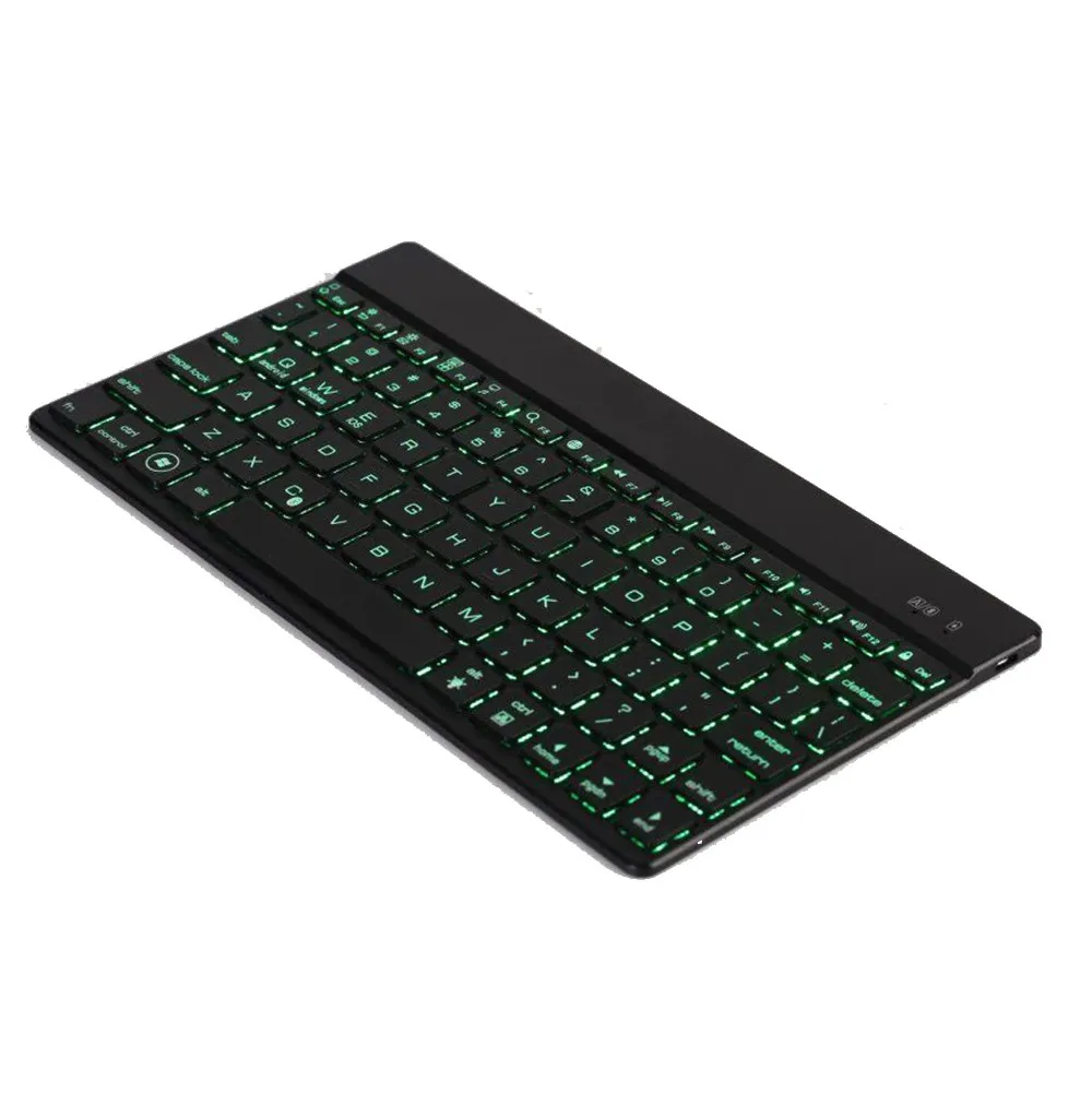 

Fashionable Ultra-thin F3S Wireless Bluetooth 3.0 Keyboard w/ Backlight, Support iOS Android Windows seven colorful LED backligh