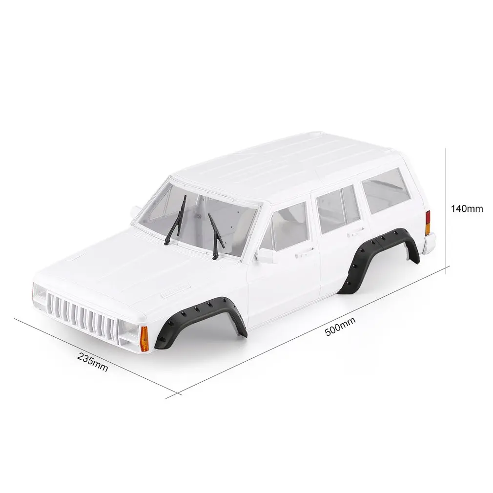 12 3 дюйма/313 мм Колесная база корпус автомобиля DIY набор для 1/10 RC грузовик