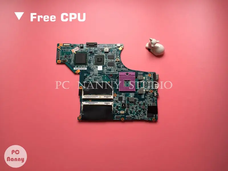 NOKOTION M754H A1744972A MBX-190 Main board for VGN-SR Series Laptop working Motherboard S478 PM45 w/ GPU Card free CPU | Компьютеры и