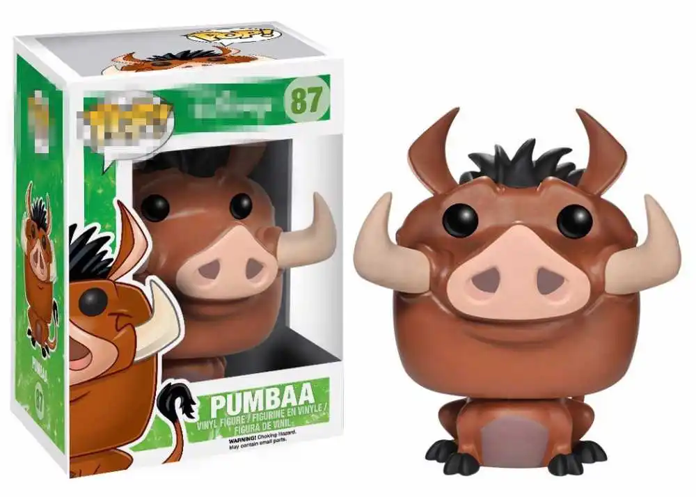 FUNKO POP Король Лев Симба статуэтки игрушка Коллекционная модель муфаса луу помбаа