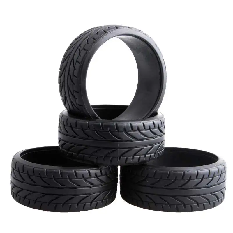 Buy 4 Pcs 1/10 RC Electric Drift Car Model Rubber Tire