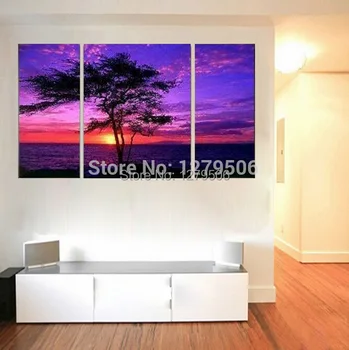 

Handmade Abstract Seaside Landscape Art Oil Painting On Canvas For Living Room Decor Hang Group Of Paintings