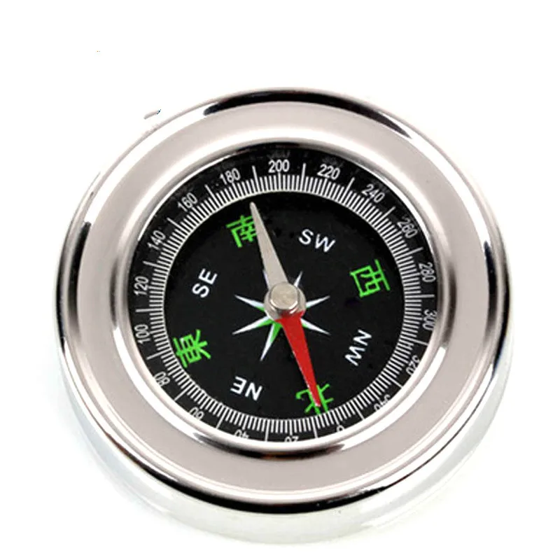 

Outdoor Compass stainless steel quasi-compass outdoor navigation tools digital hiking guided reading mini tactical map watch