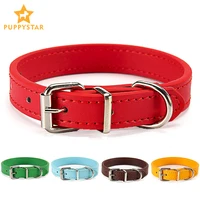 Cat Collar Safety Puppy Collar Chihuahua Solid Dog Collar For Cats Kitten Pet Cat Collars Adjustable Pet Leash Cat Lead Supplies 1