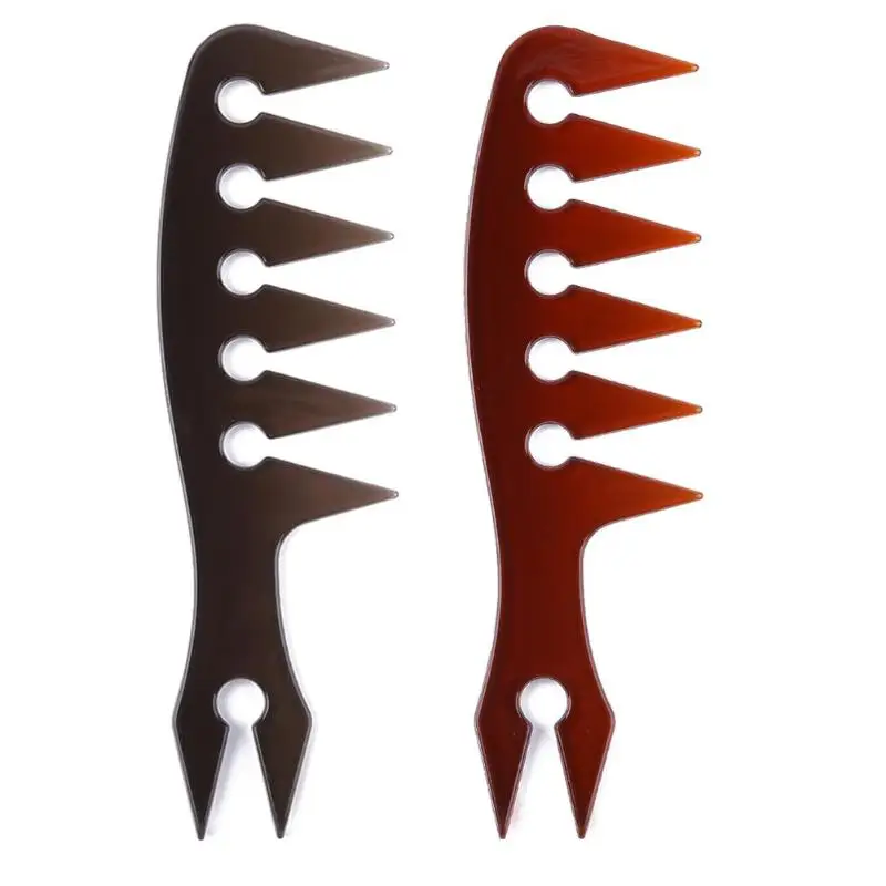 

Men Hair Texture Comb Wide Tooth Texturizing Comb Man Oil Head Hair Comb