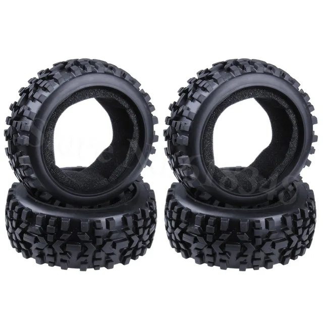 Cheap 4Pcs RC Buggy Rubber Tires With Foam Inserts OD:116mm ID:80mm Width:42mm For 1/8 Scale Off Road Hobby Model Car Tyre Cheap 4Pcs RC Buggy Rubber Tires With Foam Inserts OD:116mm ID:80mm Width:42mm For 1/8 Scale Off Road Hobby Model Car Tyre