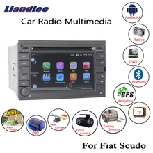 Liandlee для Fiat Scudo 2007 ~ 2015 Android автомобильный Радио CD DVD плеер gps Navi навигации карты камера OBD ТВ HD экран Media