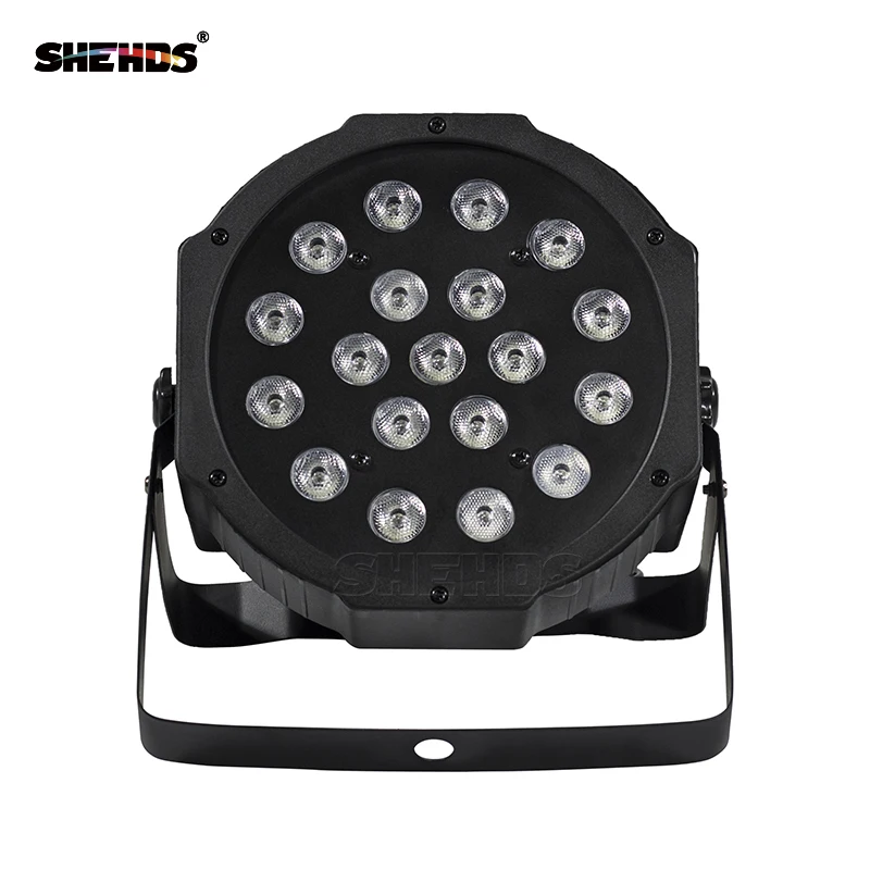 

4PCS/LOT Hot Selling LED Flat Par 19x3W/54x3W RGB Stage Effect Light For DJ Disco Party KTV And Dance Floor Fast&Free Shipping