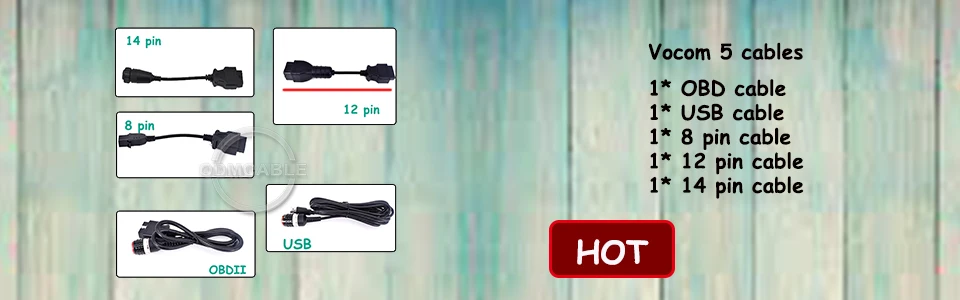 vocom diagnostic cable