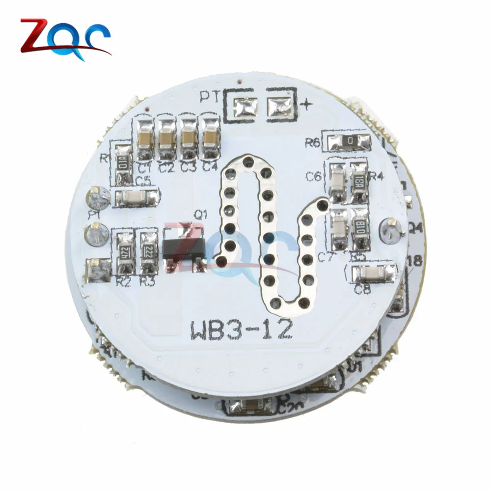 

LED Microwave Radar Sensor Module 3-12W Microwave Radar Sensoring Switch Module Special for Spherical Lamp