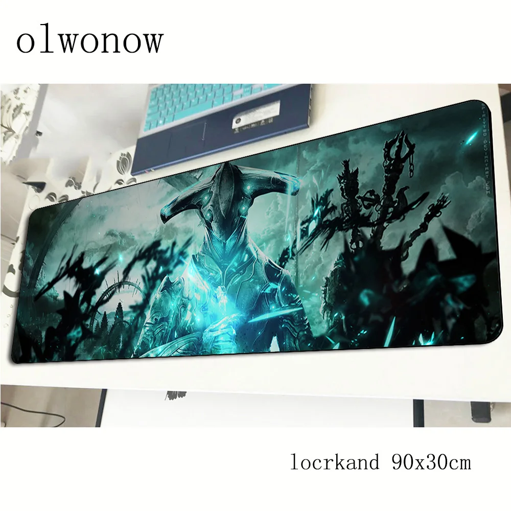 Коврик для мыши warframe cool new computador gamer коврик 90x30 см Adorable эргономичный гаджет офисный