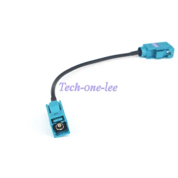 

10 piece/lot Fakra Z Female to Female RF Coax Adapter GPS External Antenna Cable Pigtail Jumper Cord 0.5 Feet