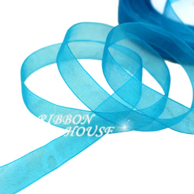 Organza Ribbon - 1/2 Width, 50 Yards - Perfect for Gift Wrapping, Crafts, Hair Accessories, and Jewelry Design