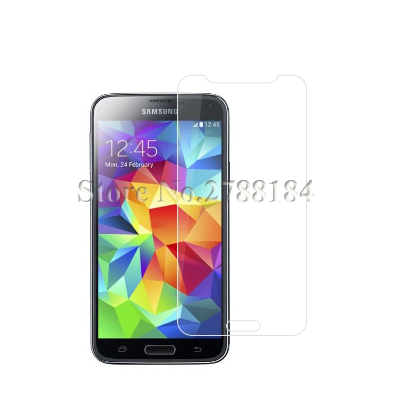 2 шт закаленное стекло для samsung Galaxy S5 G900 G900S G900F G900K G900L/M/A/T/V/P i9600 Защитная пленка для экрана стекло для S5