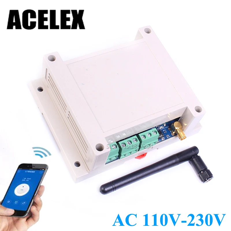 

AC 110V-230V Wifi Relay Switch Multi Channel Mobile Phone Remote Control Network Relay Module With Antenna Wireless Smart Home