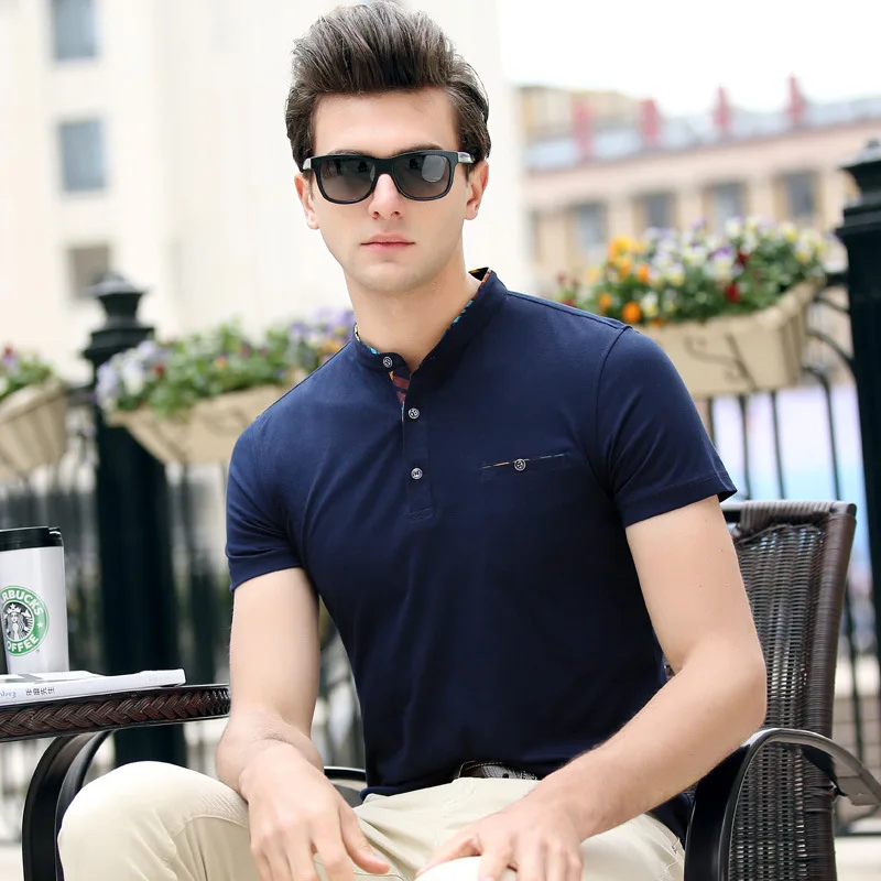 

Hot Sale Men Polo 2019 Summer Brand Clothing Short Sleeve Polos Shirts Famous Homme Camisa Mens Shirts Plus Size M-XXXL Solid