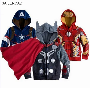 

SAILEROAD 2-9Years Children Kids Jacket Coat Hallowmas Costume For Cosplay Costumes Boys Outerwear Teenager Clothes