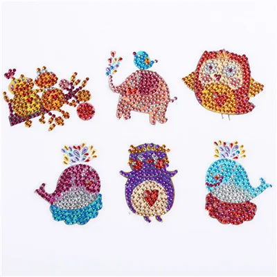 Special shaped Diamond Embroidery OWL butterfly bee Diamond Painting For kids Round Diamond Sticker For Cup Book Phone Decor DIY - Цвет: ZN005