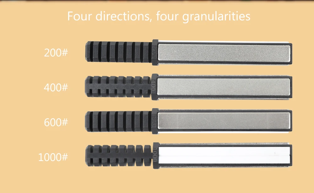Профессиональная система Точилки для кухонных ножей, уличные ножи с фиксированным углом, алмазный инструмент для заточки, точильный камень