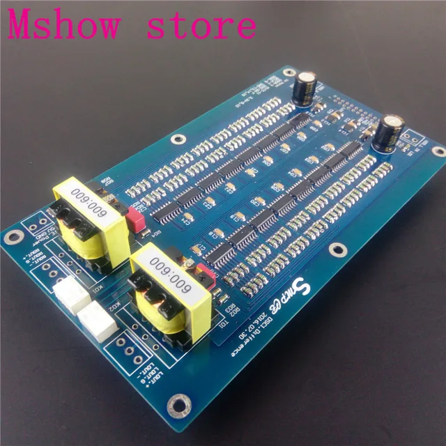 US $106 92 10% OFF|Mshow Differential DSC1 DAC decoder DSD Compatible with Itly Amanero or XMOS usb high quality For hifi audio Assembled board-in
