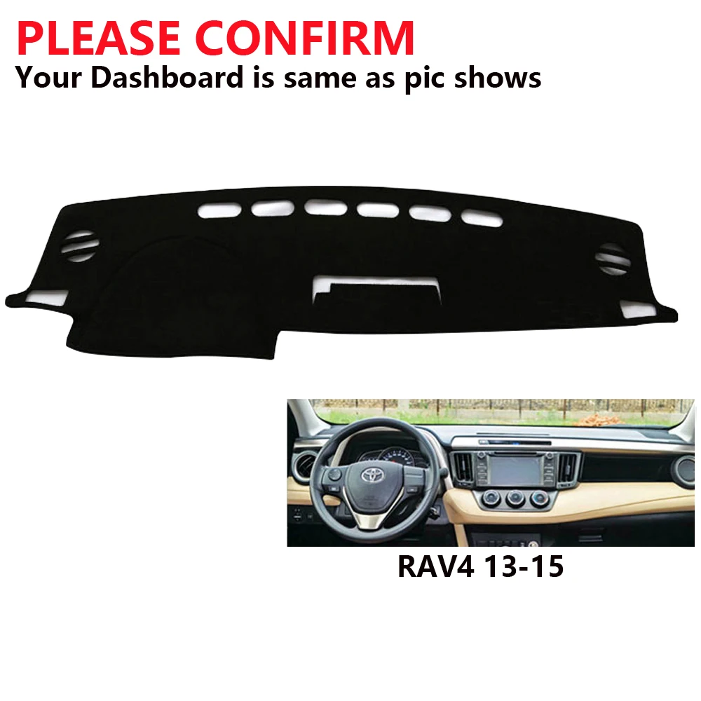 FIT FOR 2013 2014 2015 RAV4 DASHBOARD COVER Dashmat DASH MAT PAD SUN