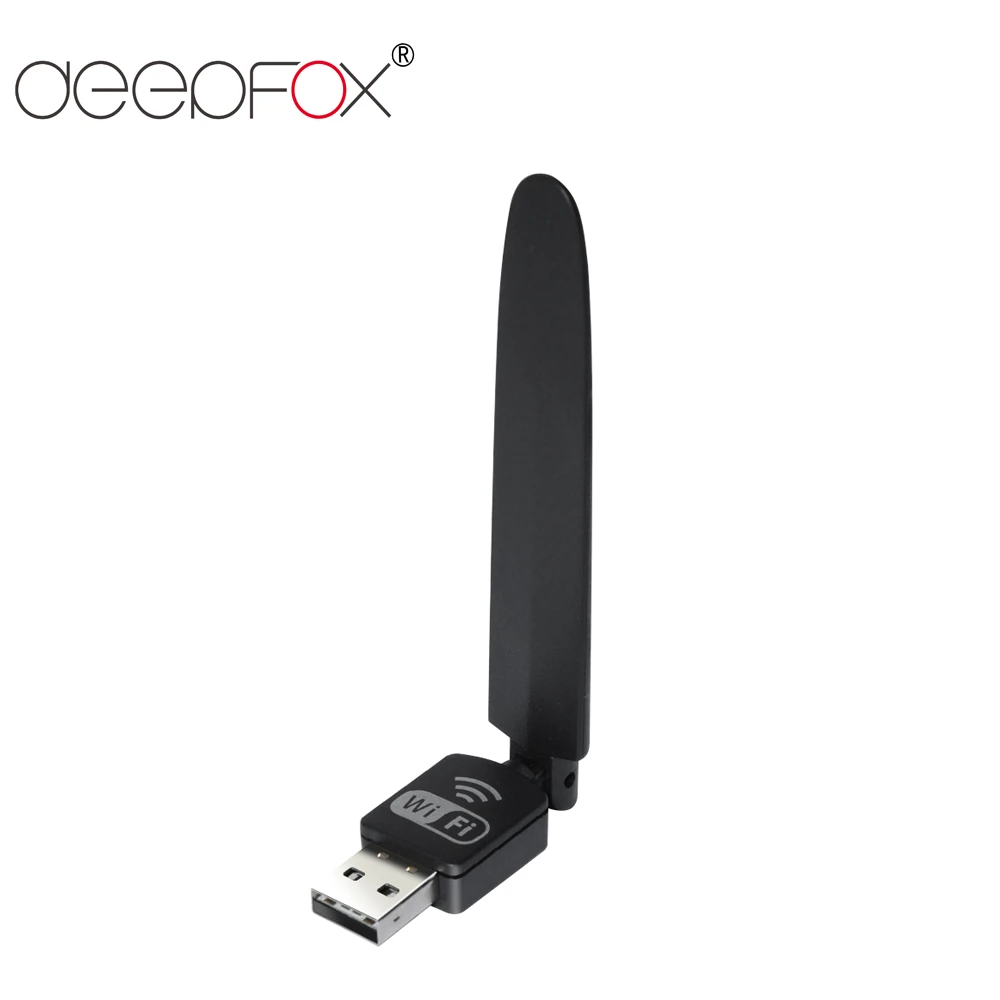 

DeepFox 150M External USB WiFi Adapter Antenna Dongle Mini Wireless LAN Network Card 802.11n/g/b For Windows XP Vista Win7 Win8