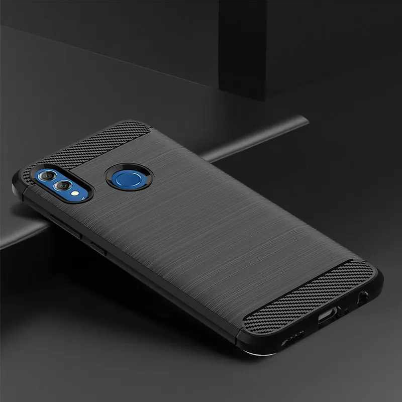 

Cover for Samsung Galaxy A50 A30 A10 Case Soft Bumper Armor Carbon Fiber Phone Case for Samsung M20 M30 M10 Shockproof Cover