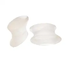 2 шт./компл. Sub-носок разделитель пальцев предохранительный палец пальца»; забавные тапочки; большие устройство силиконовый коврик подушечки для пальцев ног с накатанной головкой корректор для косточки на ноге