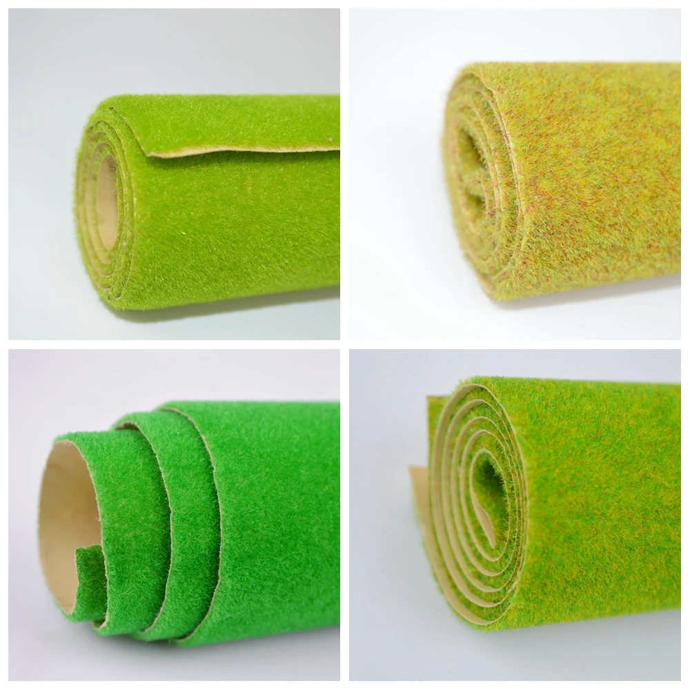 Teraysun 50x50cm Artificial Grass Mat for Architectural Model Making 4