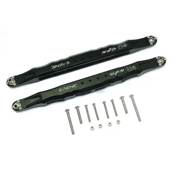 

2pcs CNC Machined Aluminum Rear Trailing Arm (2) Black For Traxxas Unlimited Desert Racer (UDR) Lower Linkage Set